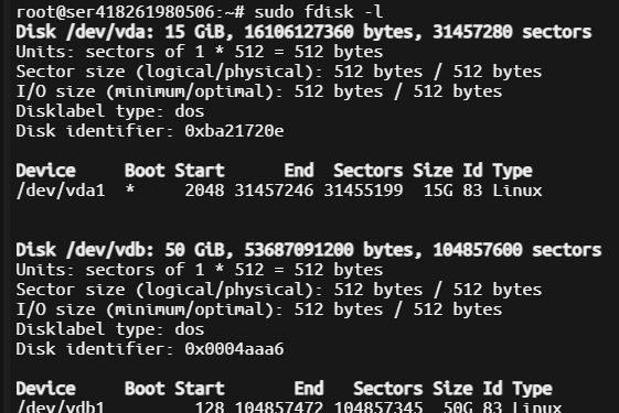 Ubuntu硬盘挂载